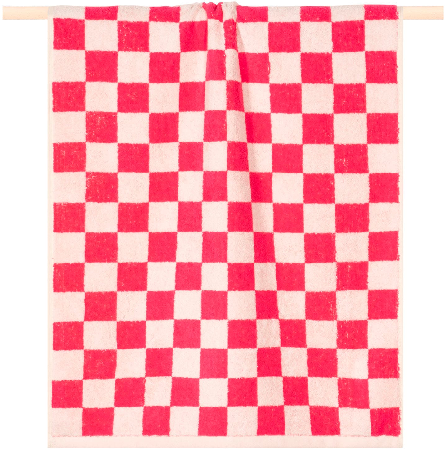 PAD Duschtuch "CHESS, 70x140 cm" Made in Europe, 100% Baumwolle, modernes Karo Design