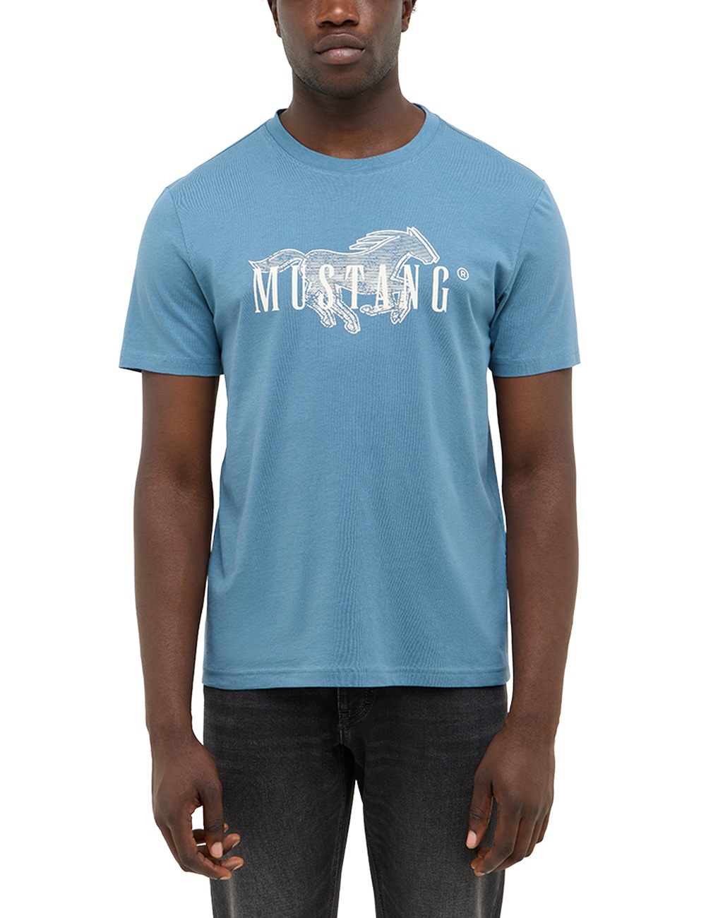 MUSTANG Kurzarmshirt "Herren Style Austin" günstig online kaufen