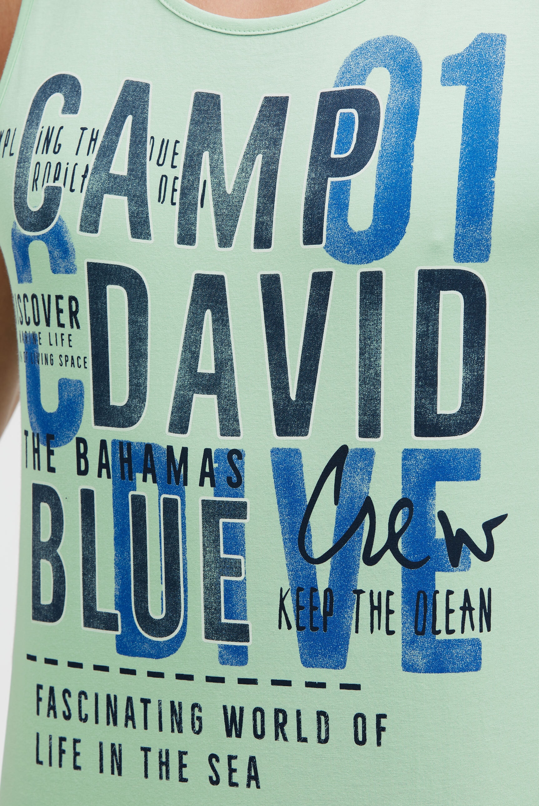 CAMP DAVID Tanktop aus Baumwolle