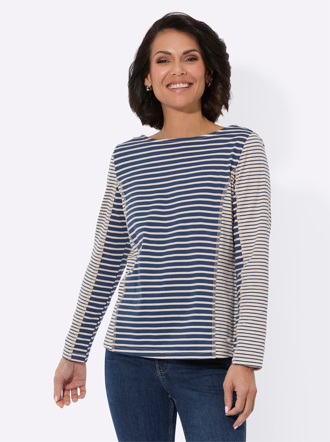 Casual Looks Langarmshirt "Shirt", (1 tlg.) günstig online kaufen