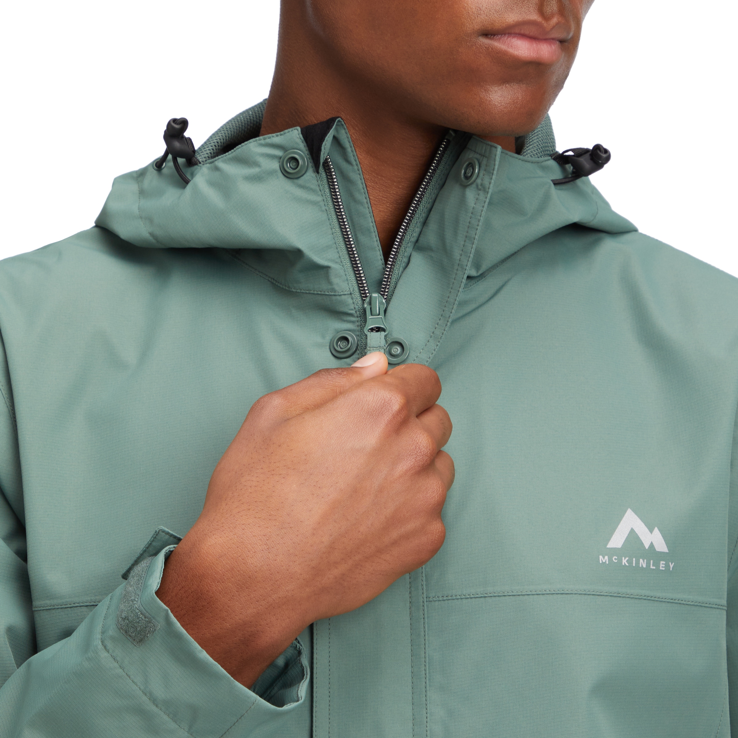 McKINLEY Regenjacke »Regenjacke Carlide II M«, (1 St.), mit Kapuze