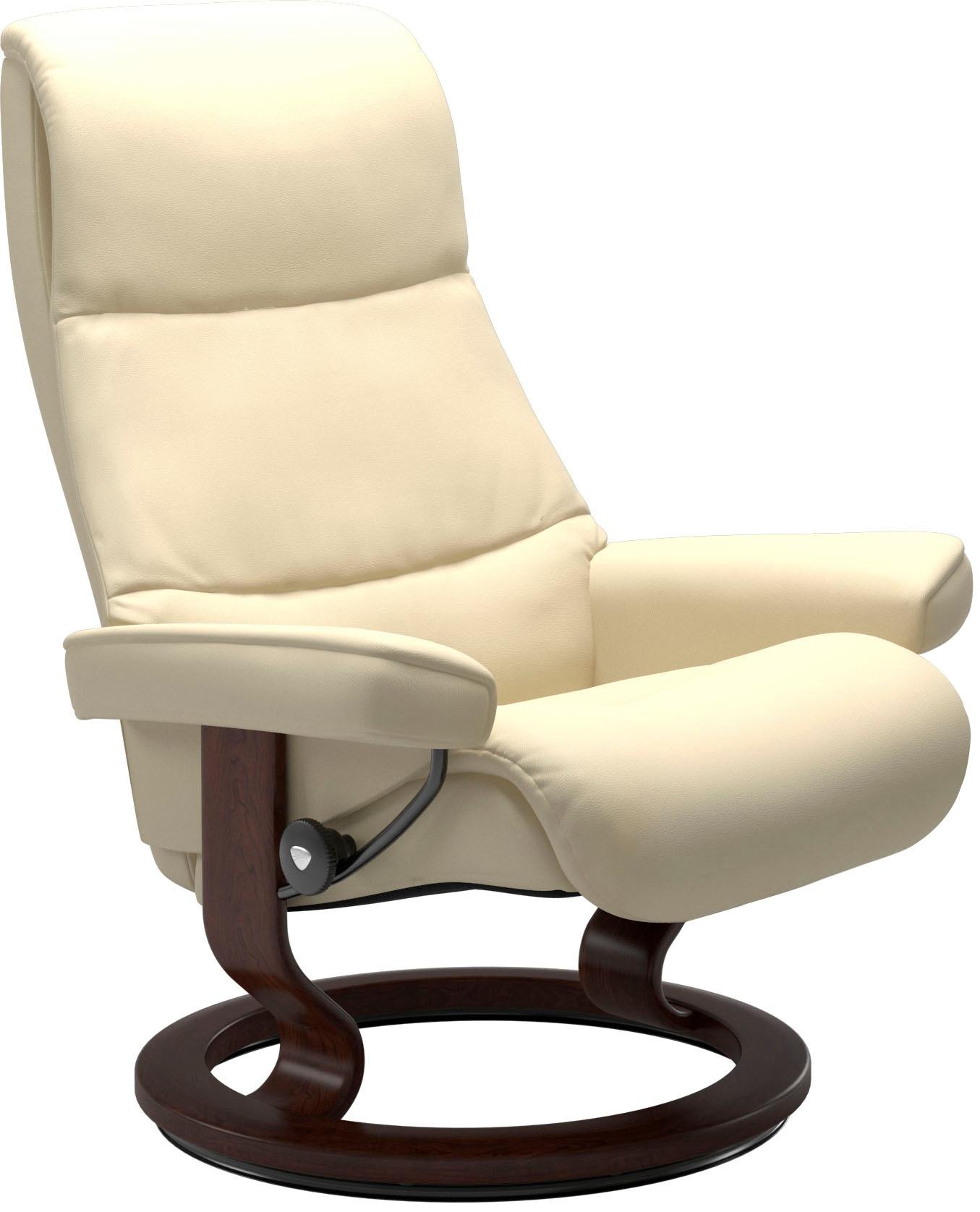 Stressless Relaxsessel "View" Set, Relaxsessel mit Hocker, mit Classic Base günstig online kaufen