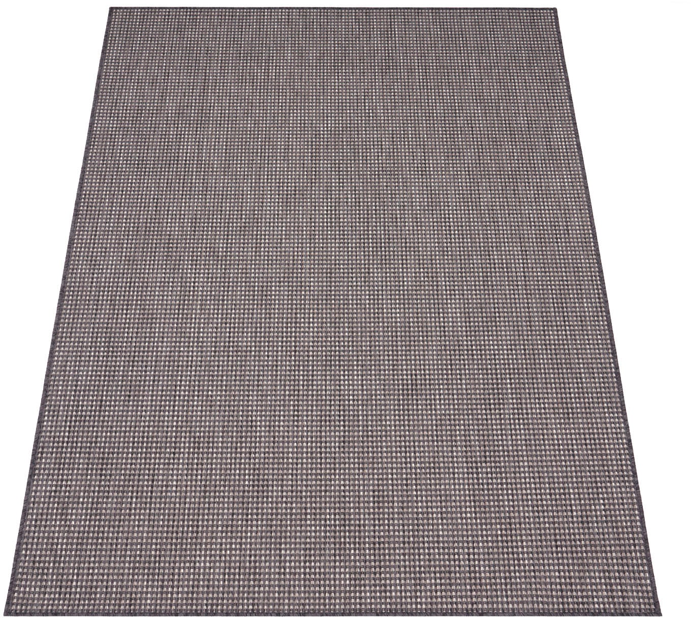 Paco Home "Napoli 777" rechteckig 4 mm Höhe Flachgewebe, meliert, In- und Outdoor geeignet, Wohnzimmer