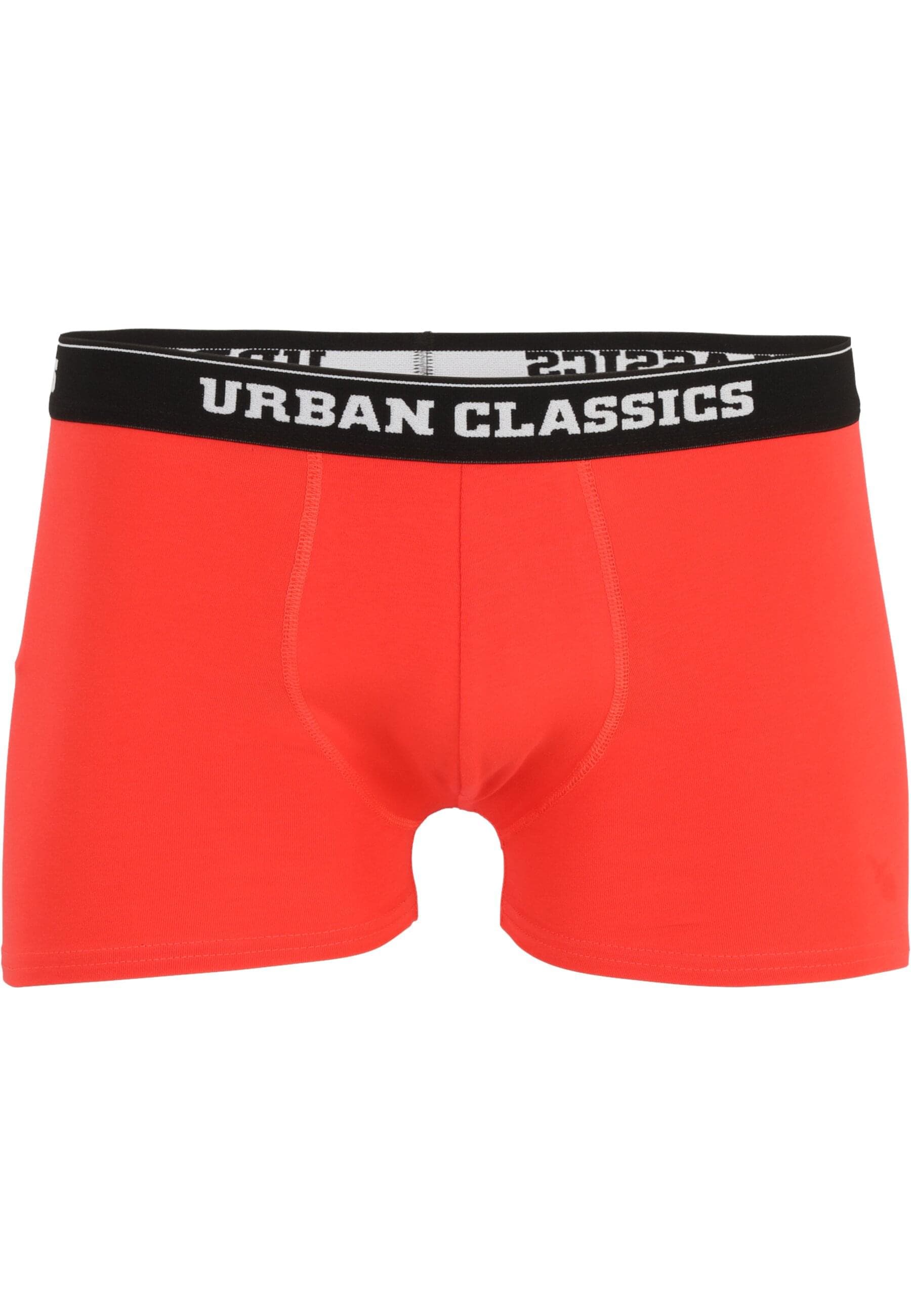 URBAN CLASSICS Boxershorts "Urban Classics Herren Organic X-Mas Boxer Shorts 3-Pack", (1 St.)