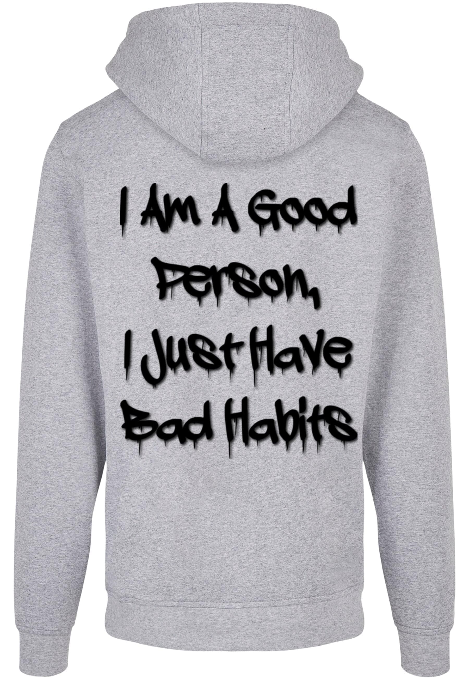 Merchcode Kapuzensweatshirt "Merchcode Herren Bad Habits Basic Hoody" günstig online kaufen