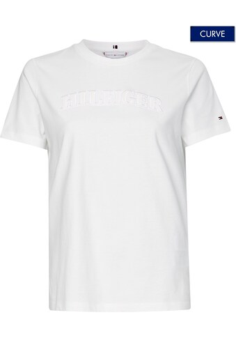 Tommy Hilfiger Curve T-Shirt »CRV REG TONAL VARSITY C-NK SS«, mit Tommy Hilfger... kaufen