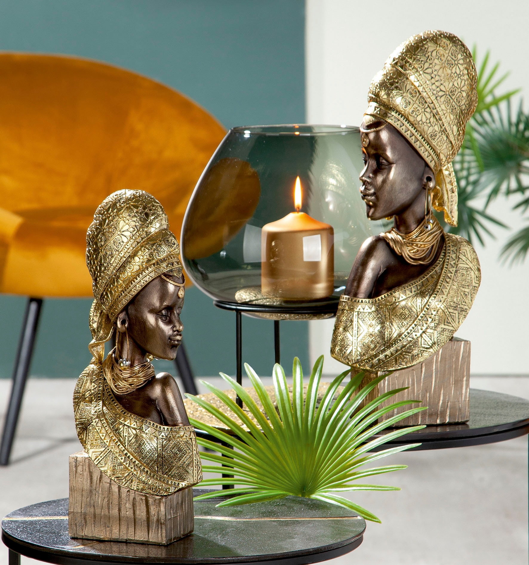 »Skulptur Löwe, gold«, BAUR | Dekofigur Casablanca Gilde by goldfarben bestellen