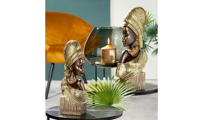 Casablanca by Gilde Dekofigur »Skulptur Löwe, gold«, goldfarben bestellen |  BAUR