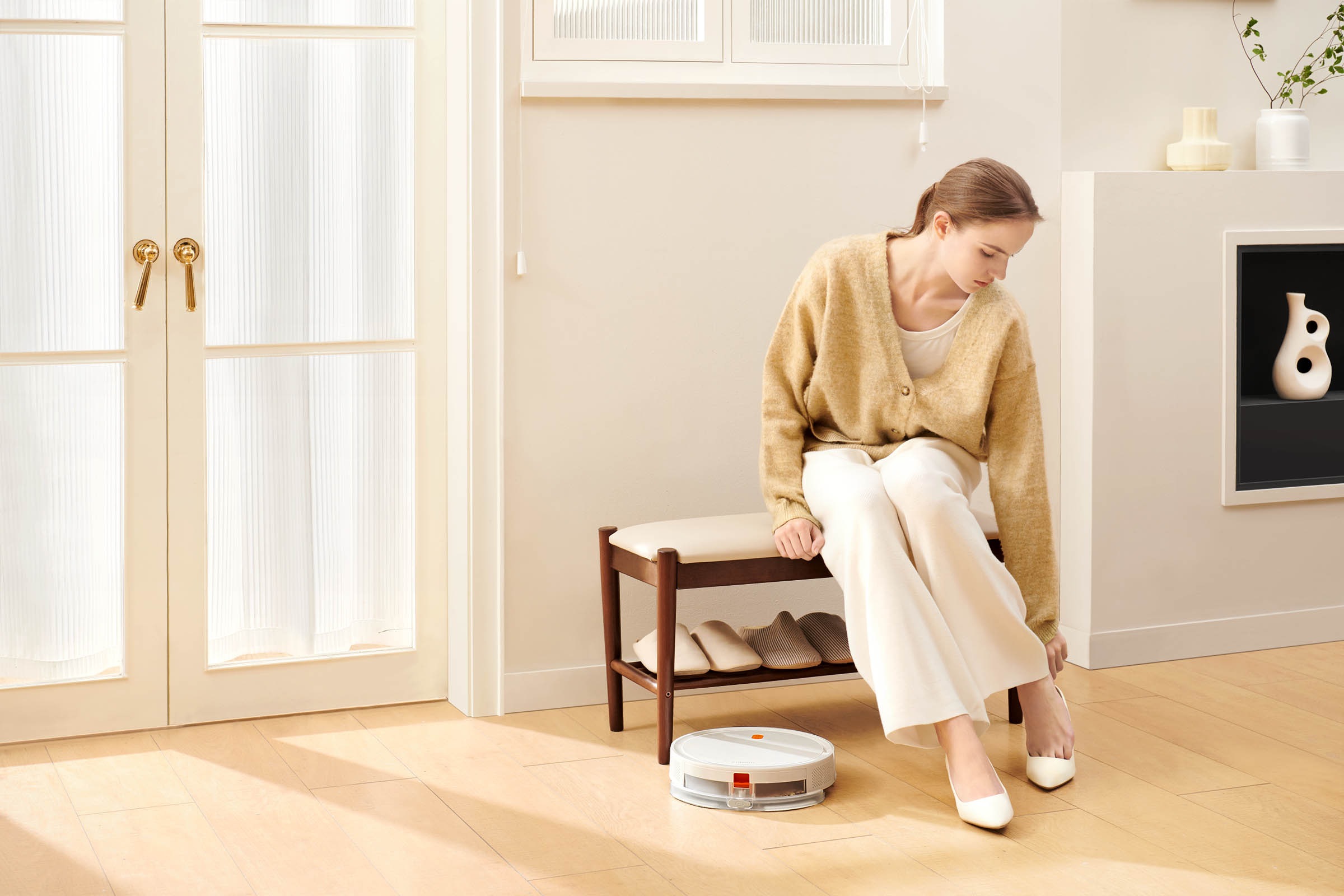 Xiaomi Wischroboter »Xiaomi Robot Vacuum E5 (weiß)«, Intelligente Wegplanung