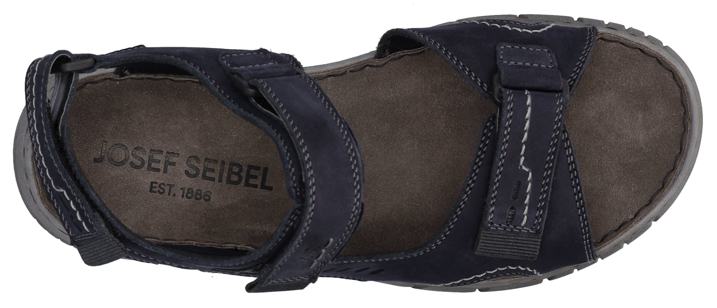 Josef Seibel Sandale »Brendan 08«, Klettschuh, Trekkingsandale mit zusätzlichem Fersen-Klettverschluss