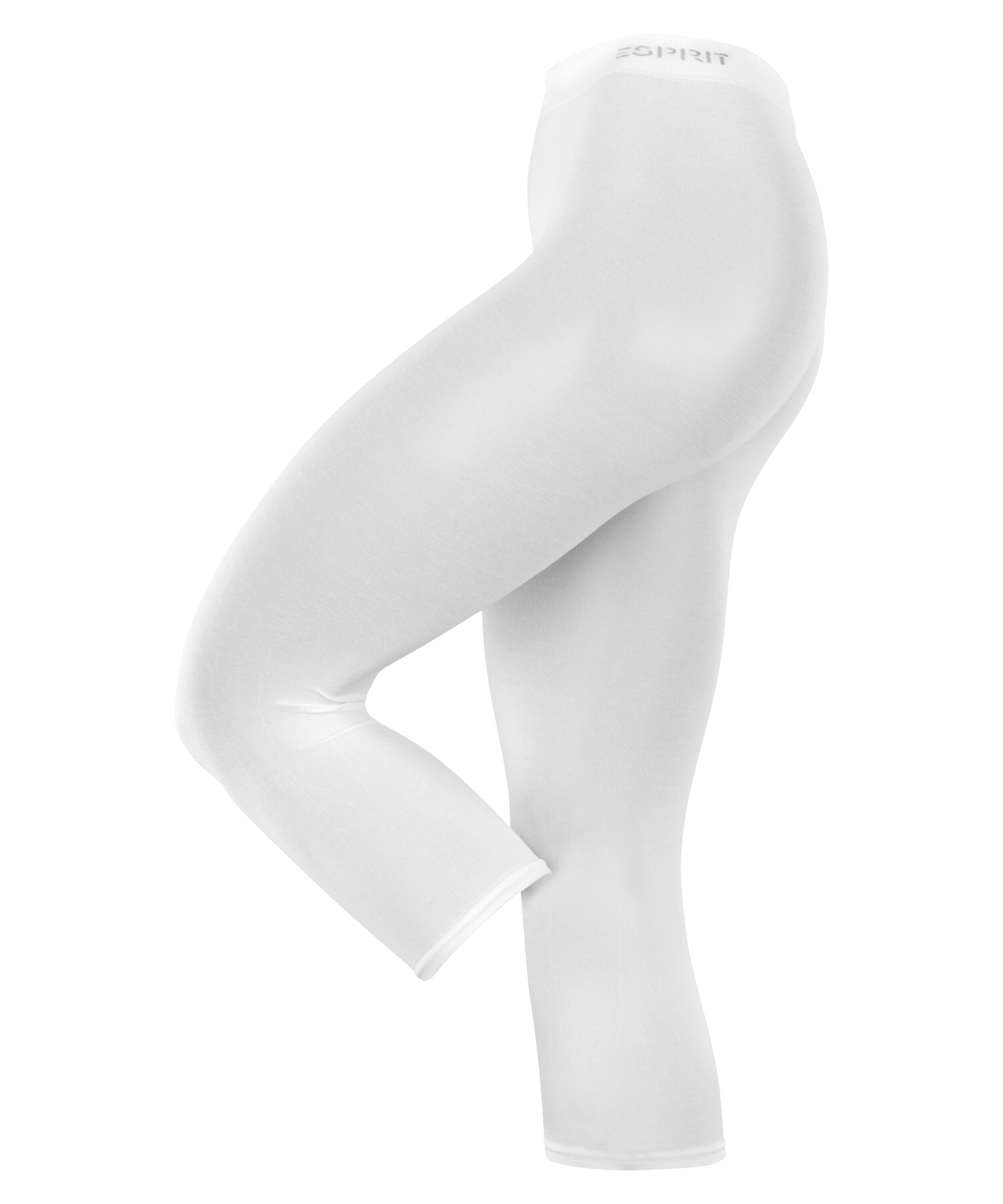 Esprit Feinstrumpfhose "Cotton Capri" 50 DEN elegant, fein, knöchellang, matt, rutschfest, nicht glänzend