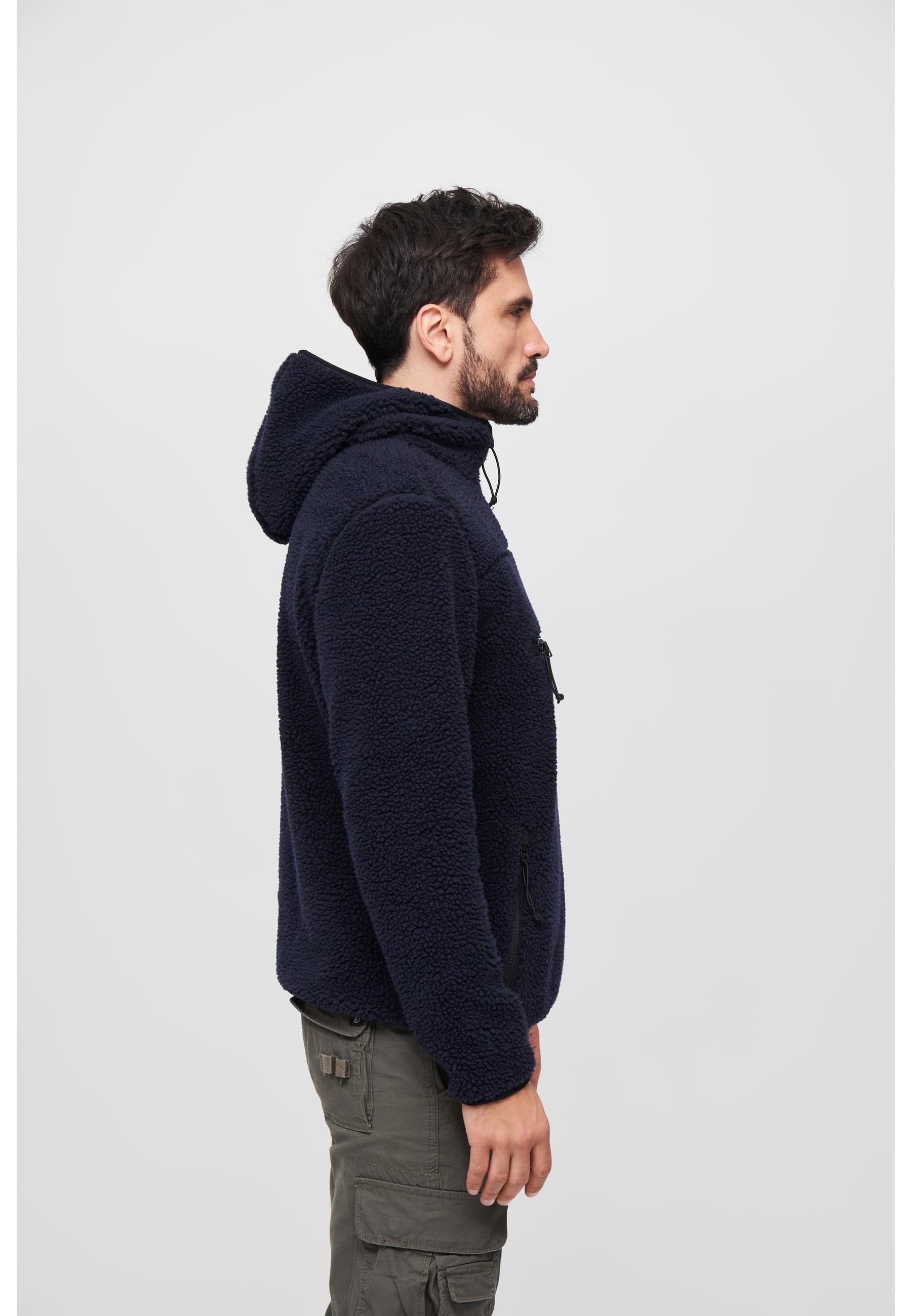 Brandit Anorak »Brandit Herren Teddyfleece Worker Pullover«, (1 St.), mit Kapuze