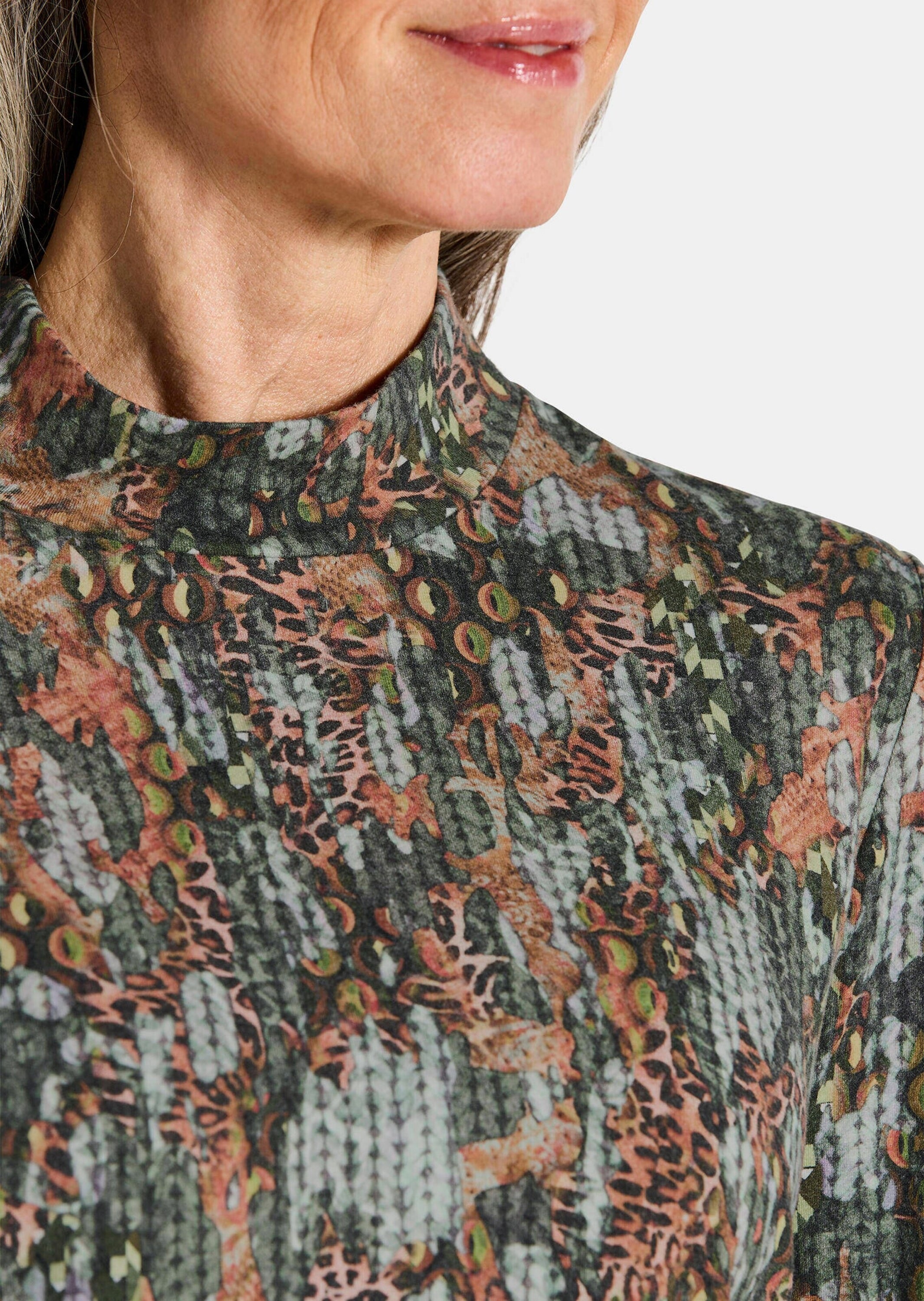 GOLDNER Langarmshirt »Kurzgröße Jersey-Shirt in Flausch-Qualität«