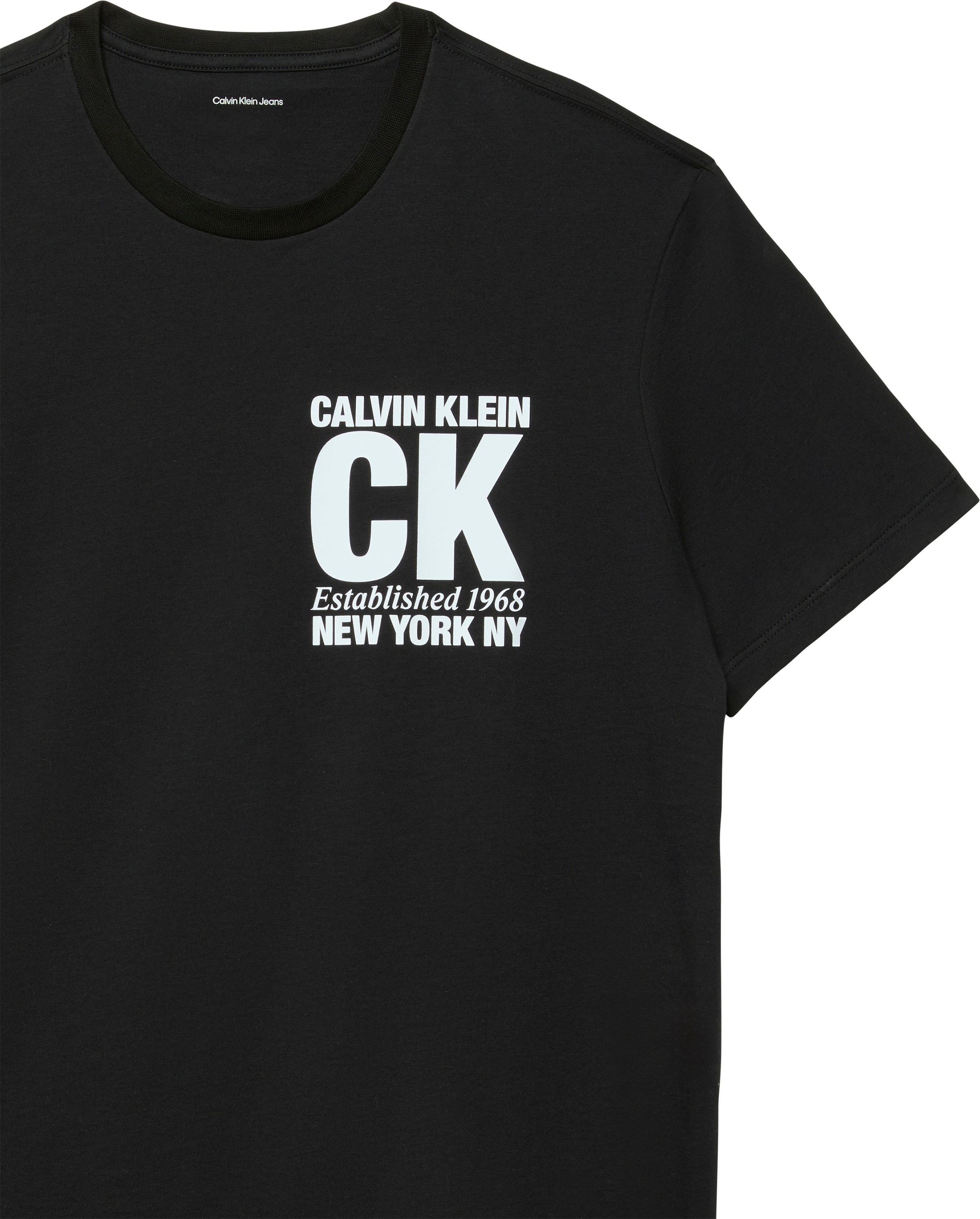 Calvin Klein T-Shirt Regular fit, mit Rundhalsausschnitt