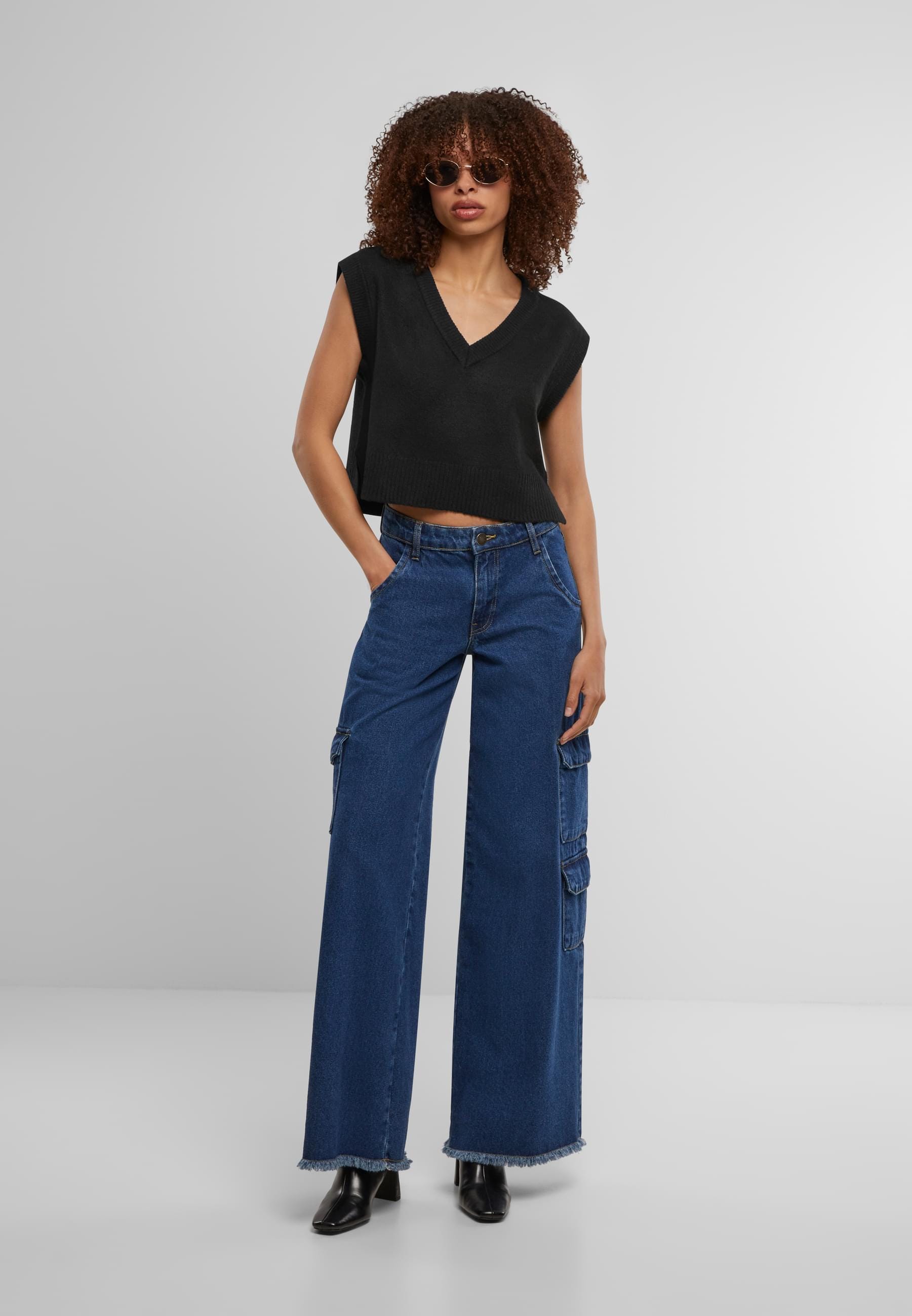 URBAN CLASSICS Steppweste »Urban Classics Ladies Soft Knit Pullunder«