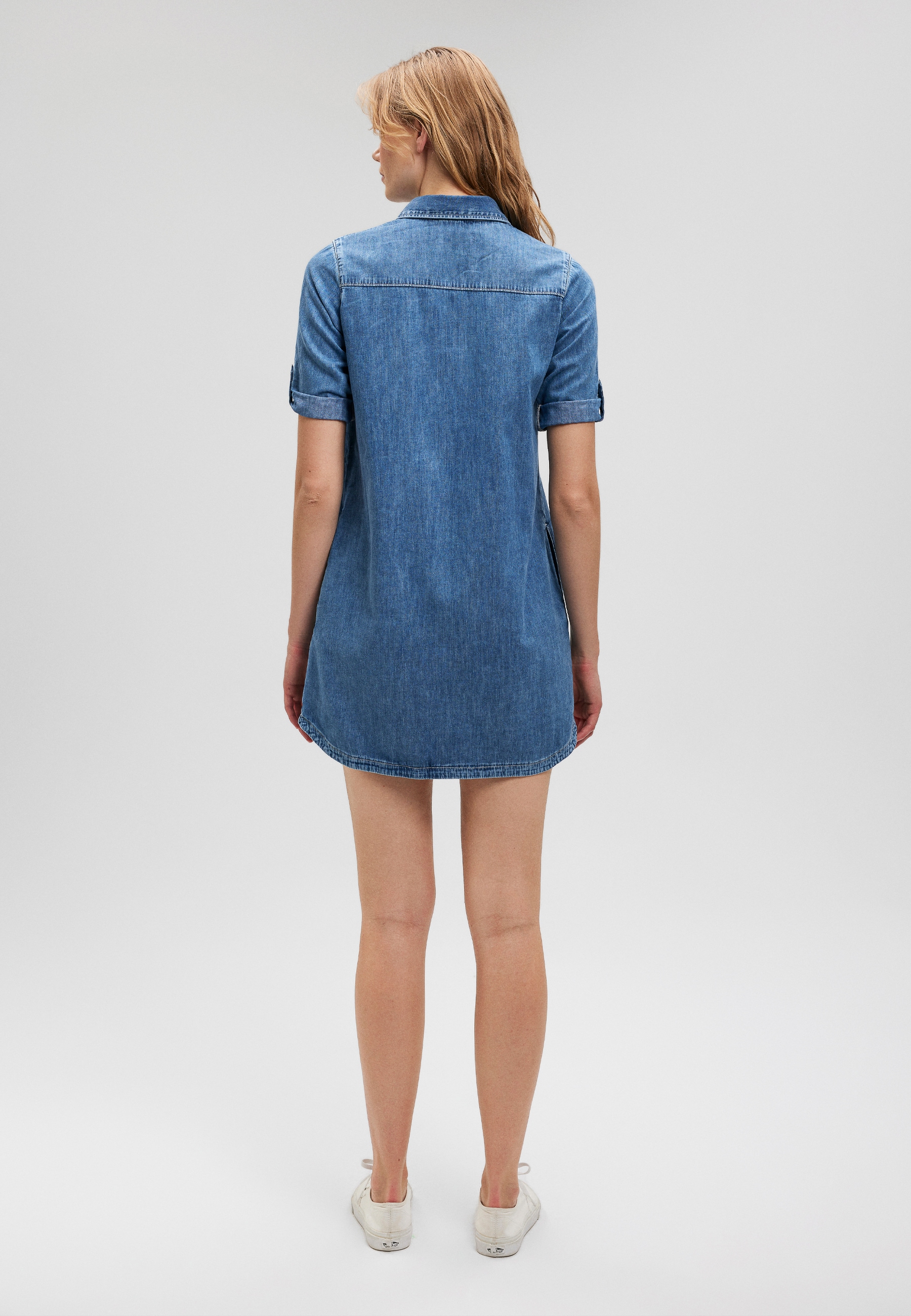 Mavi Chiffonkleid »BREE« Hemdkleid