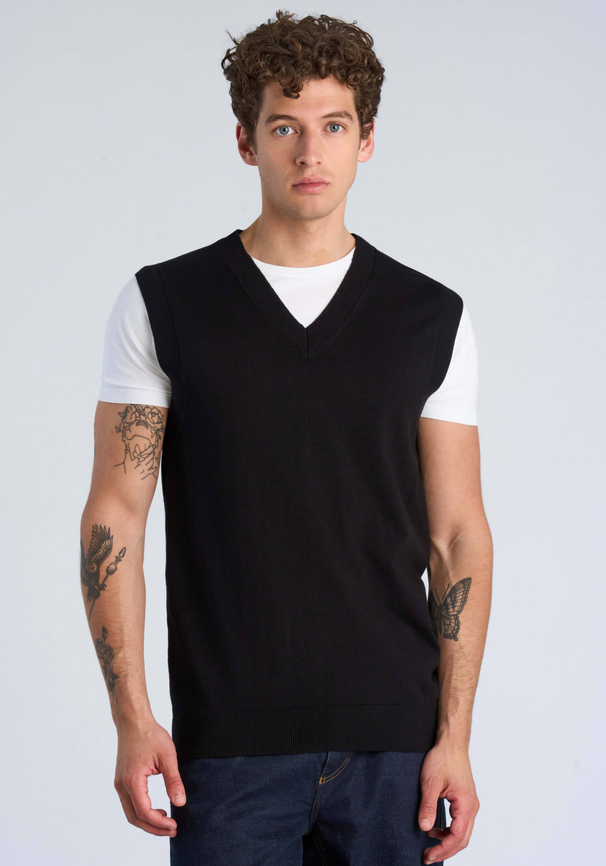 LINDBERGH Strickweste "Pullunder Relaxed Fit"