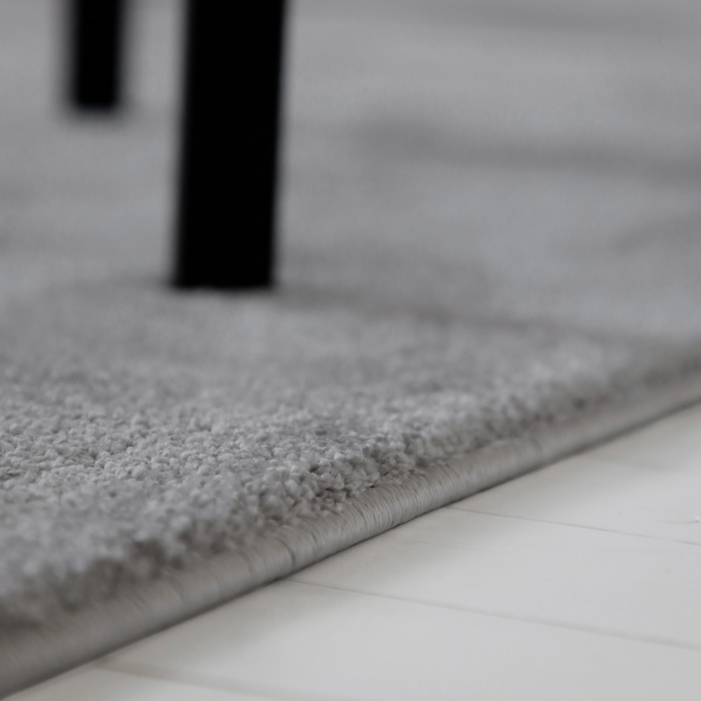 OTTO home Teppich »Lisbea« rechteckig 17 mm Höhe moderner dichter weicher Kurzflorteppich, Wohnzimmer, Schlafzimmer