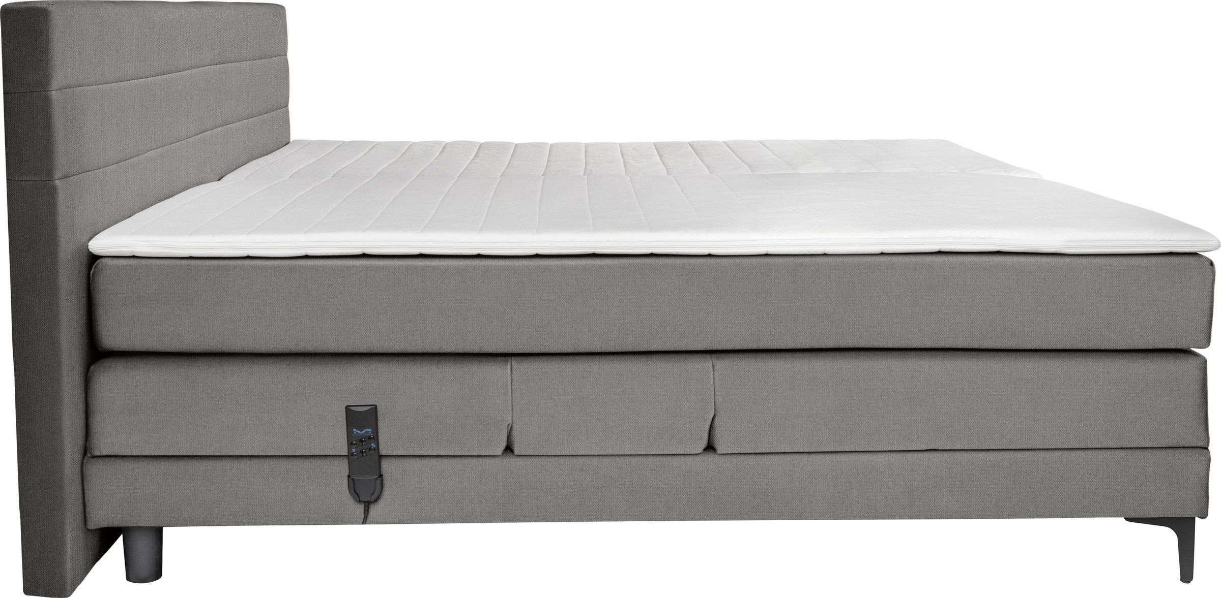 Thumbnail - alina Boxspringbett "Powell" inkl. Motor, Matratze und Topper, in unterschiedlichen Ausführungen