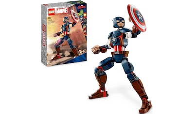 Konstruktionsspielsteine »Captain America Baufigur (76258), LEGO® Marvel«, (310 St.)