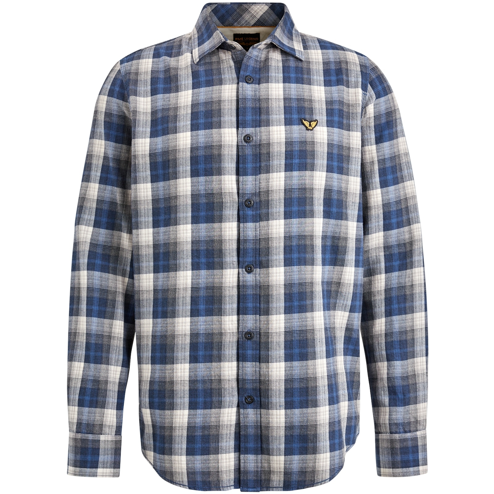 PME LEGEND Karohemd »Long Sleeve Shirt Twill Yarndyed Check«, mit Karomuster