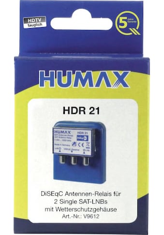 Humax Adapteris »HDR 2x1 WSG«