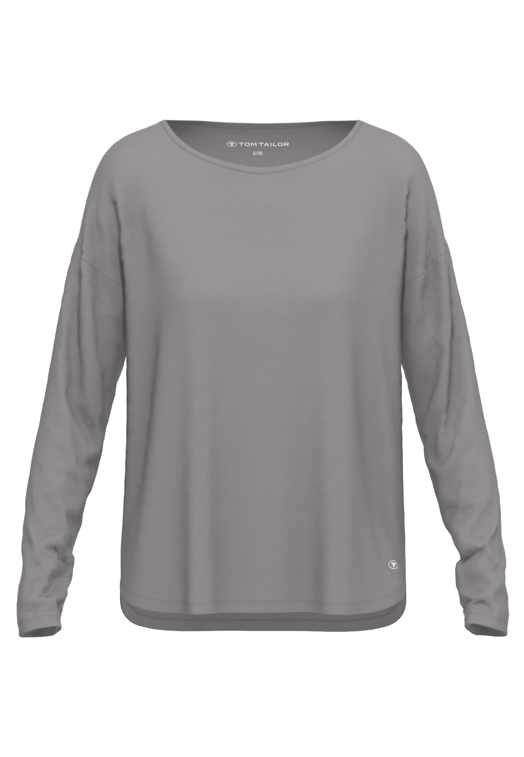 TOM TAILOR Langarmshirt »Florence«, U-Boot Ausschnitt, Langarm