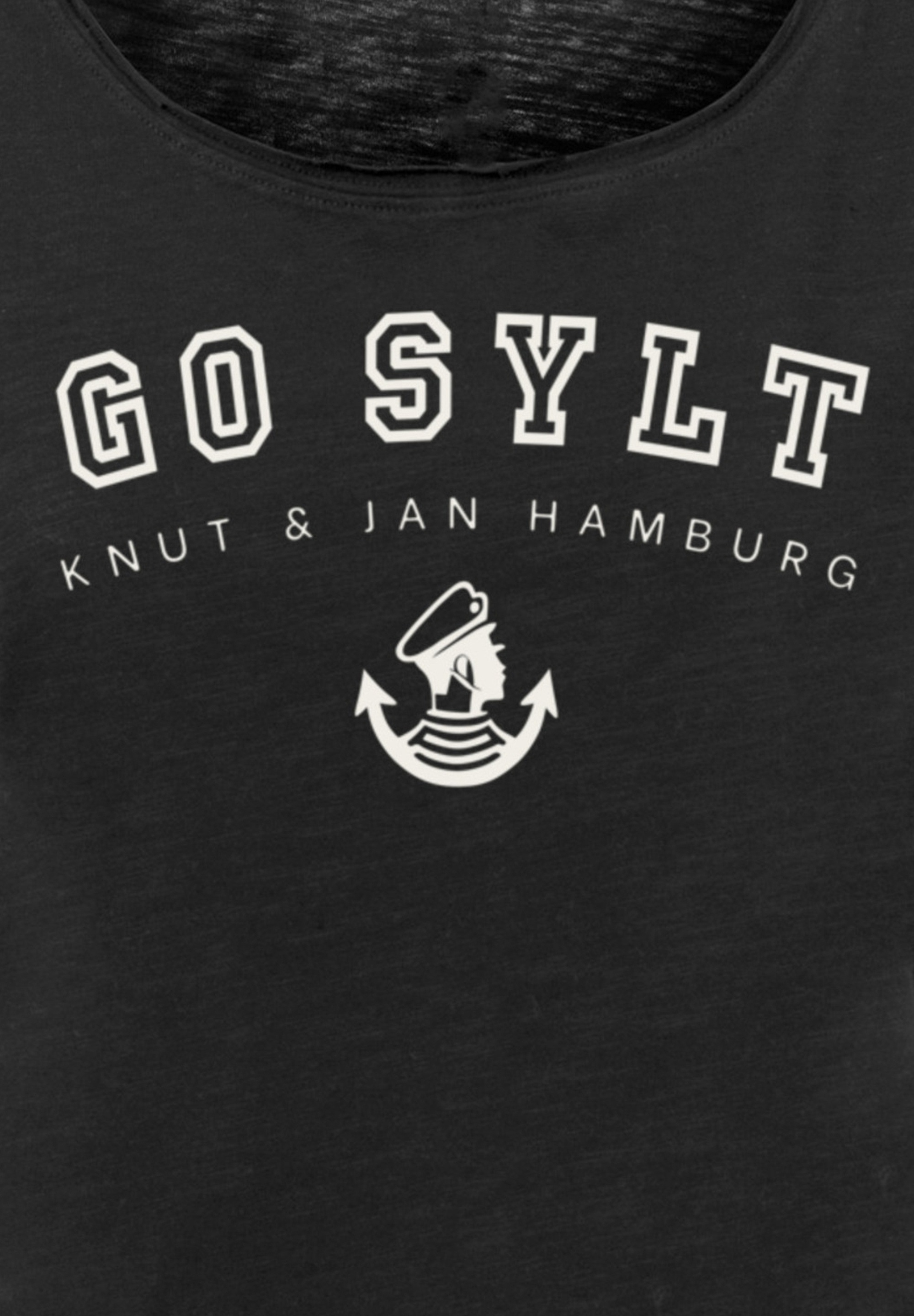 F4NT4STIC T-Shirt »PLUS SIZE Go Sylt« Print