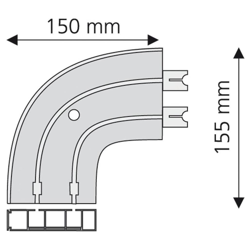 Liedeco Rundbogen, 2 läufig-läufig, Fixmaß