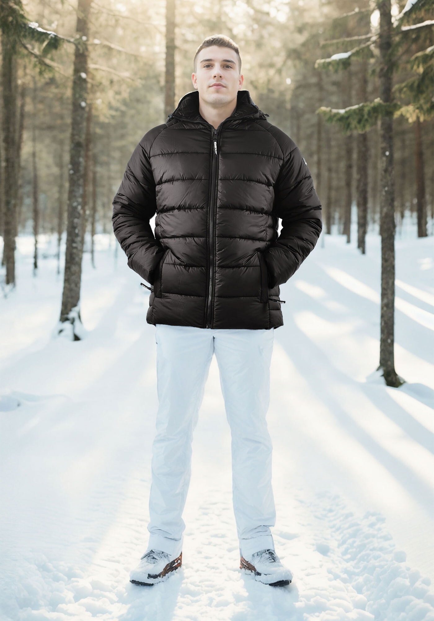 Arctic Seven Winterjacke »ASRodrii«, mit warmem Teddyfell und abnehmbarer Kapuze