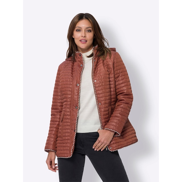 Black Friday Classic Basics Steppjacke, mit Kapuze | BAUR