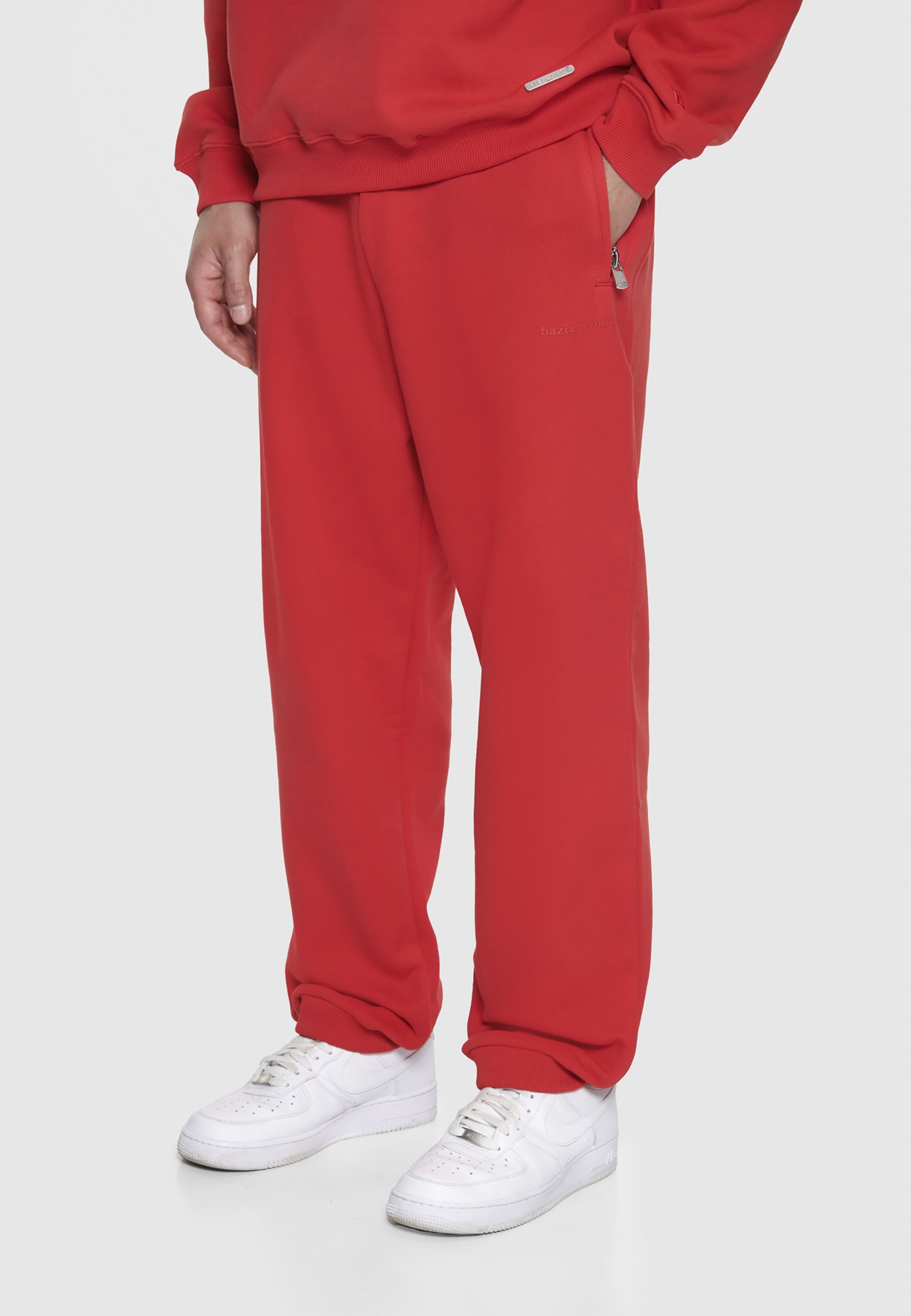 Dropsize Jogginghose »Dropsize Herren Bazix Republiq Super Heavy Blank Jogger«