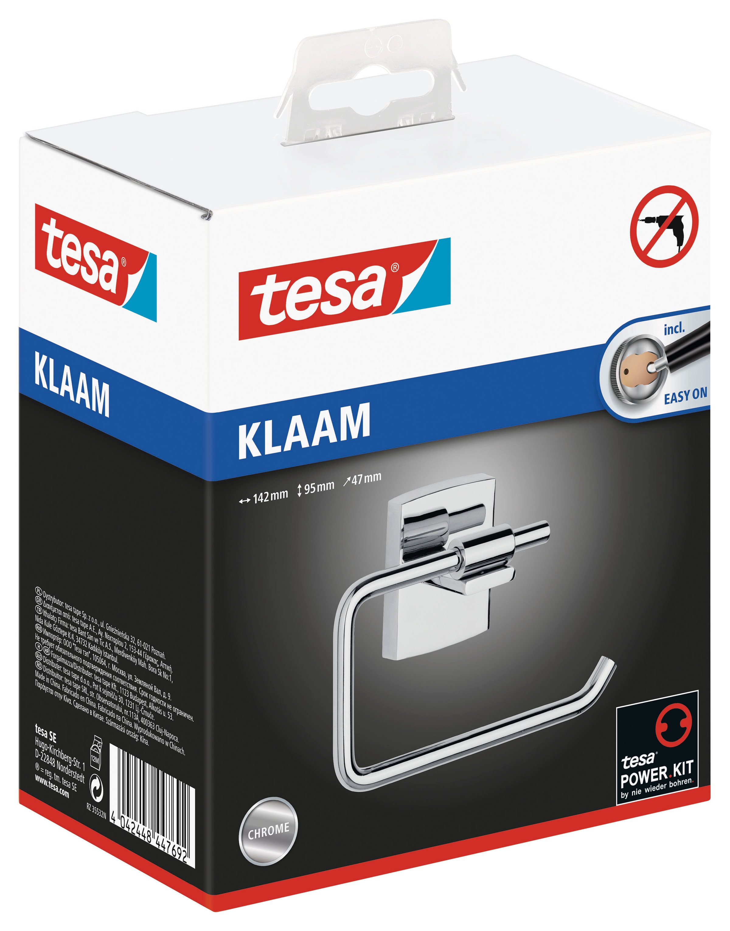 tesa Toilettenpapierhalter "Toilettenpapierhalter 1x tesa klaam Toilettenpa günstig online kaufen