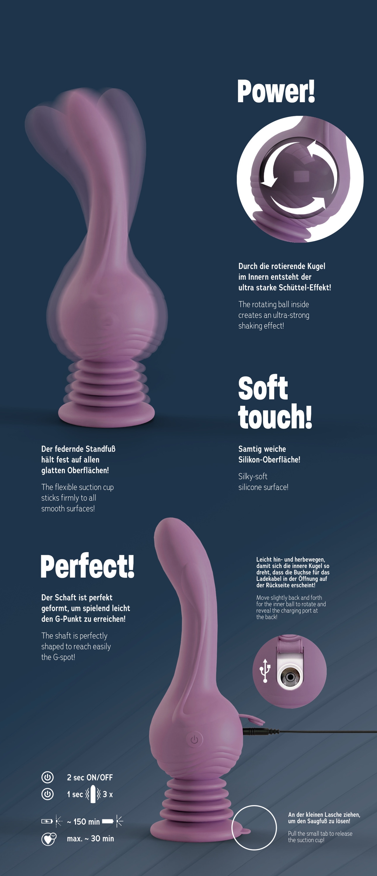 You2Toys Vibrator »Vibrator Turbo Shaker G-Spot Lover«