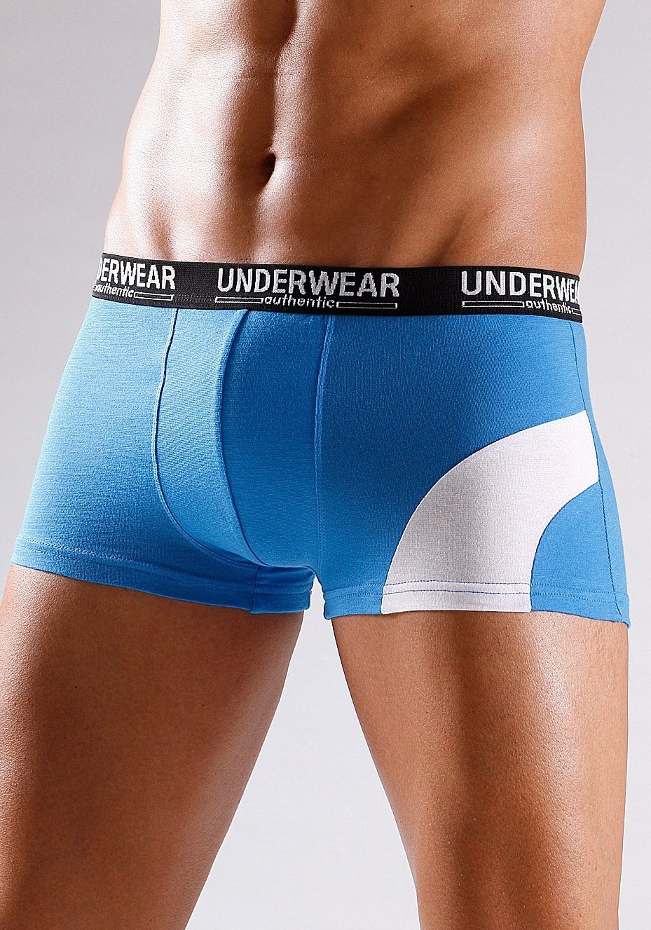 AUTHENTIC UNDERWEAR Boxershorts, (Packung, 4 St.), in Hipster-Form mit kont günstig online kaufen