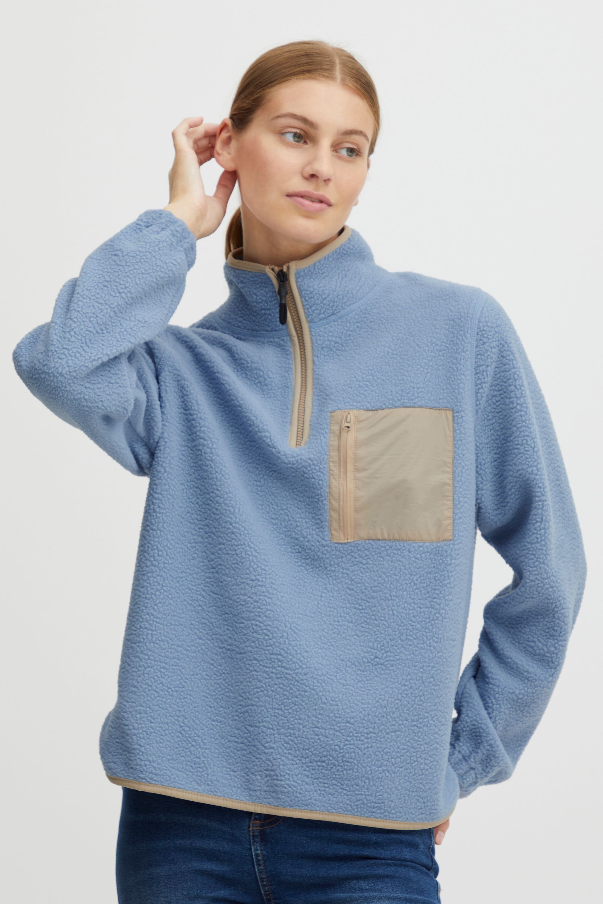 OXMO Sweater "Troyer OXPiala" günstig online kaufen