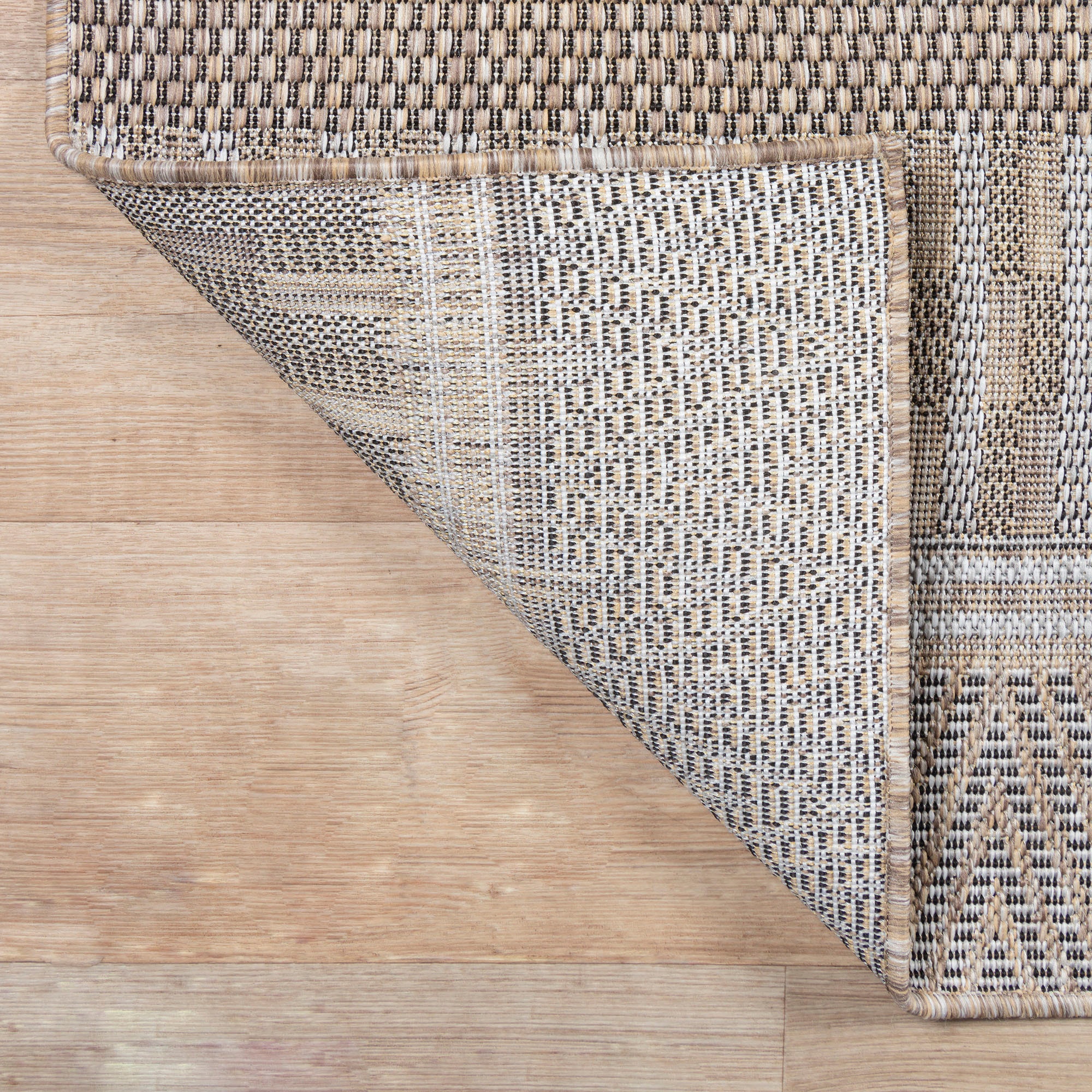Sanat Teppich »Melissa 8003«, rechteckig, 10 mm Höhe, Kurzflor, In -und Outdoor geeignet, Außenbereich, Wohnzimmer