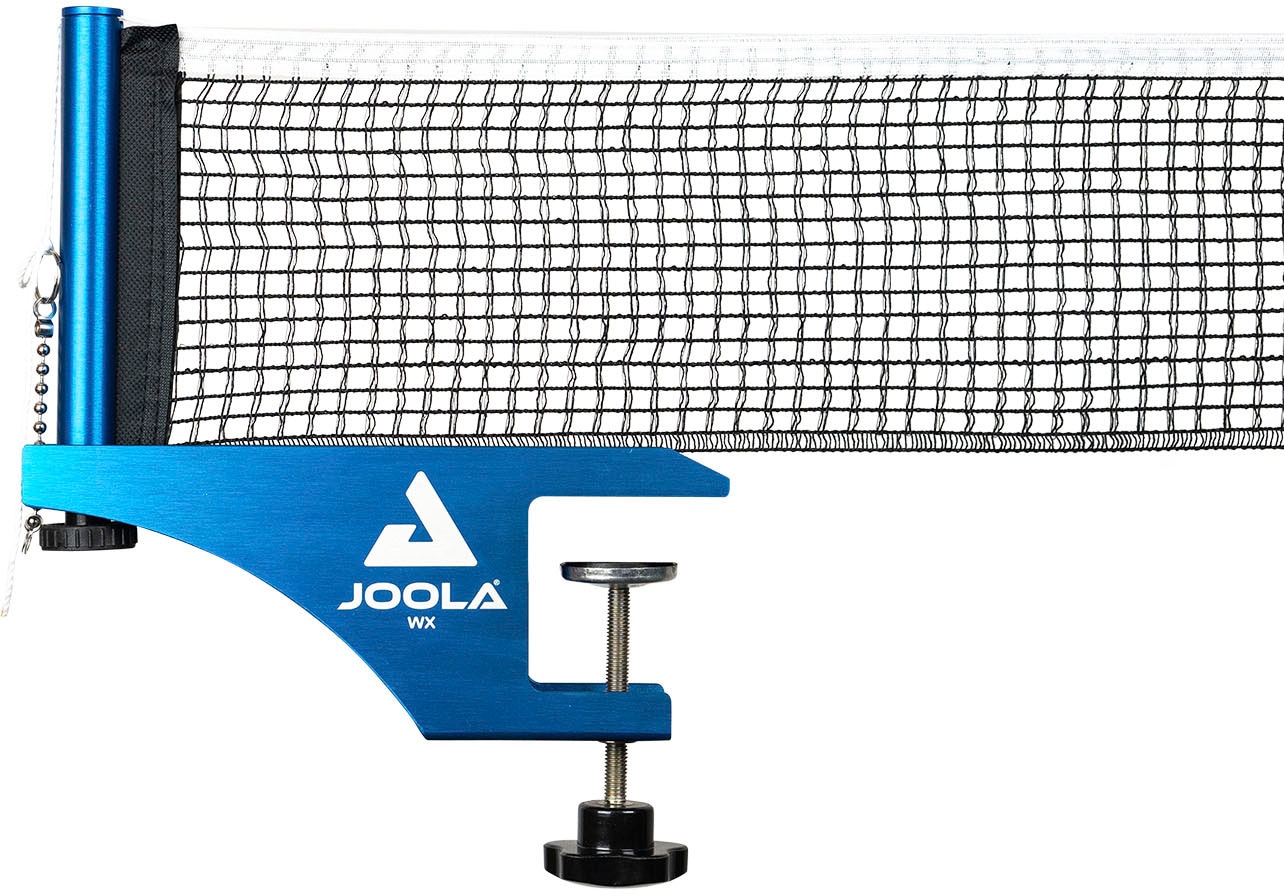 Joola Blau Schwarz Tischtennisnetz "Net Post Set Wx Aluminium" Wetterfestigkeit Stabilität Und Langlebigkeit Für In- Und Outdoor von Baur
