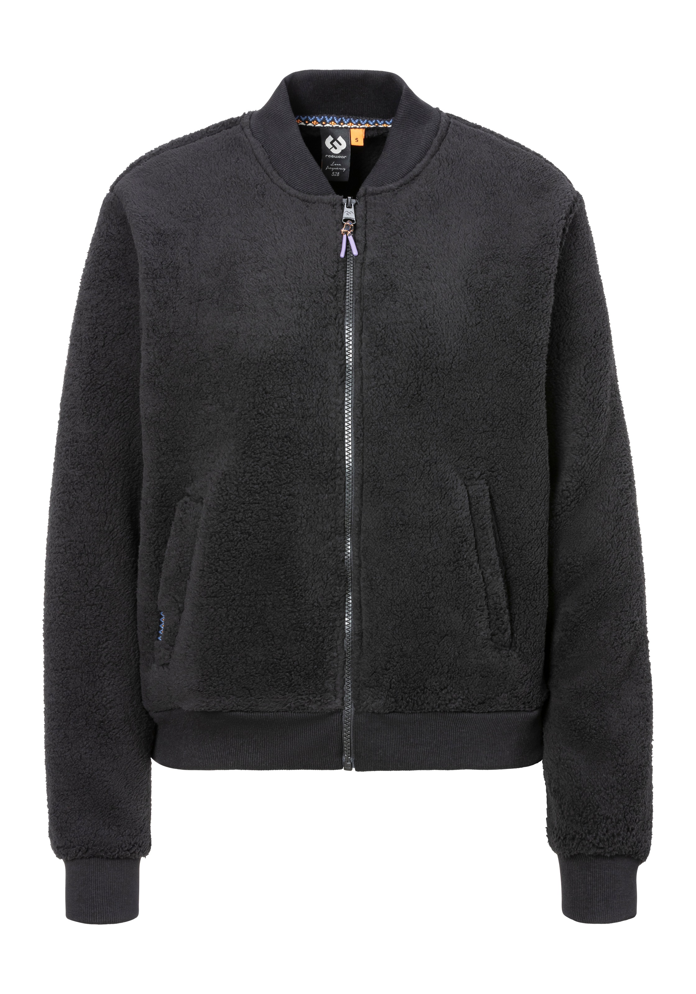 Ragwear Sweatjacke »CAIRRO«, aus weichem Teddy Plüsch