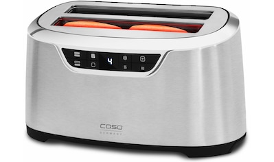 Caso Toaster »CASO NOVEA T4«, 2 lange Schlitze, für 4 Scheiben, 1600 W kaufen