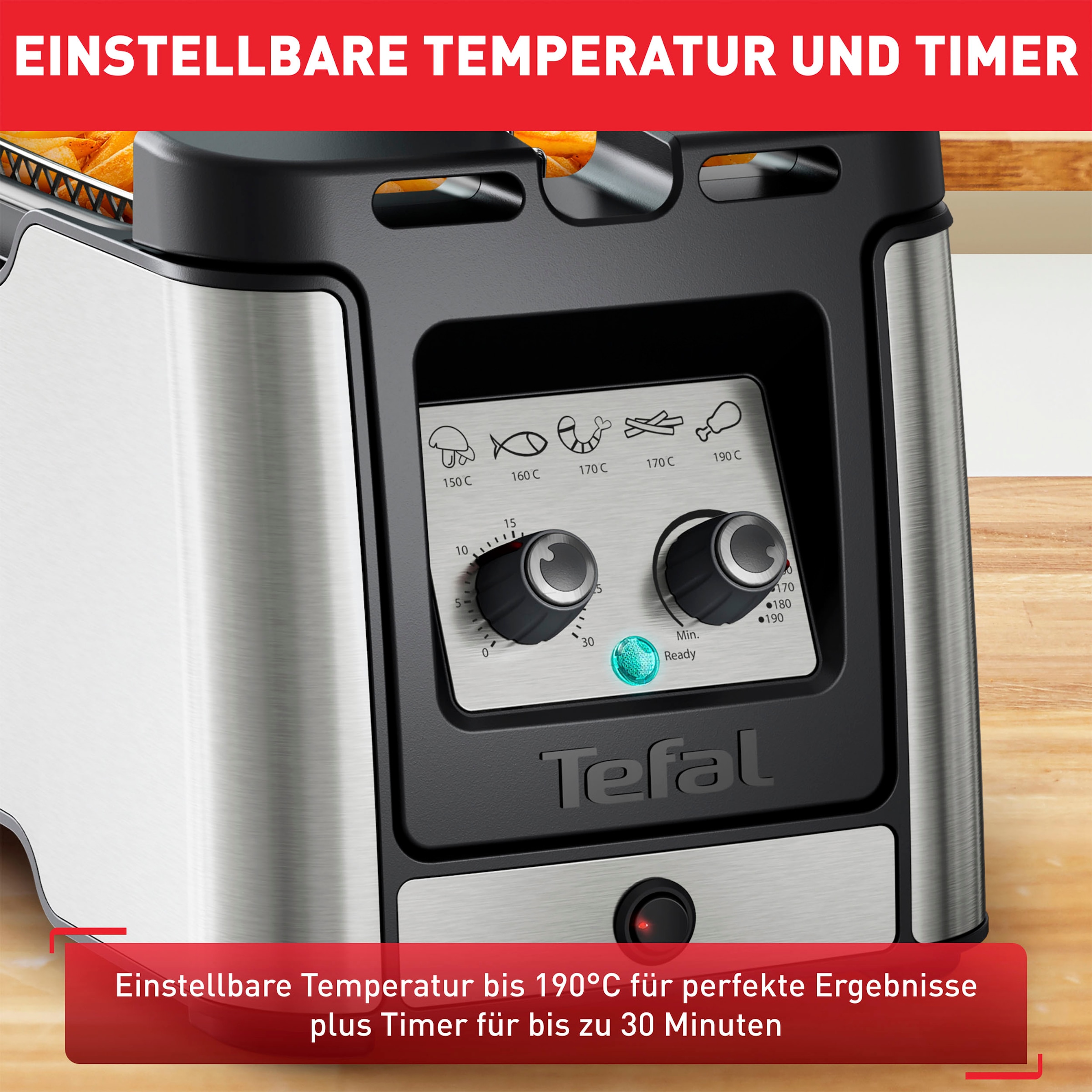 Tefal Fritteuse »FR600D Clear Duo«, 2000 W, Fassungsvermögen 3,5 l, aktives Filtersystem, Thermostat, Timer