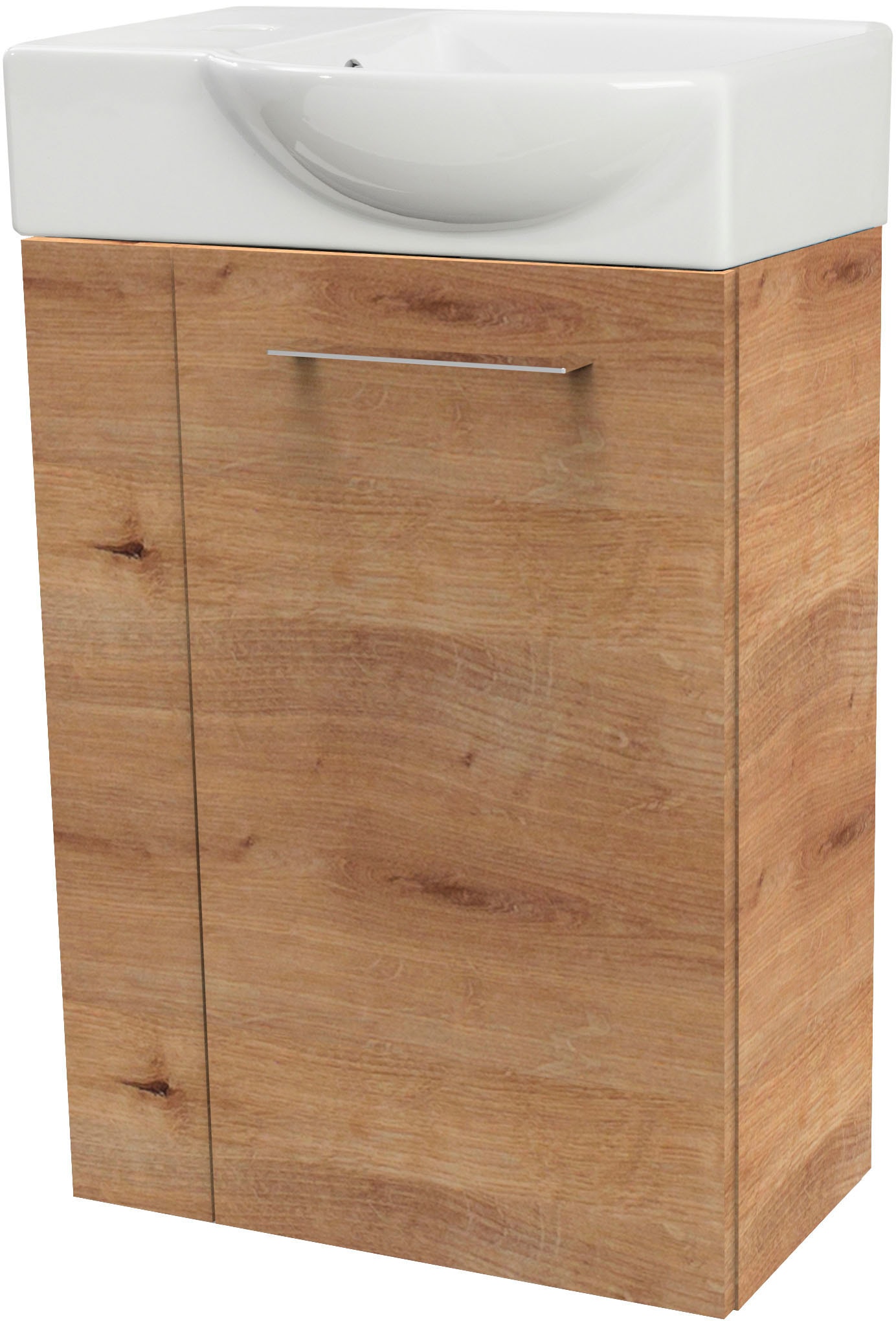 FACKELMANN Waschtisch "SBC" Set, bestehend aus Becken und Unterbau, Breite ca. 45 cm