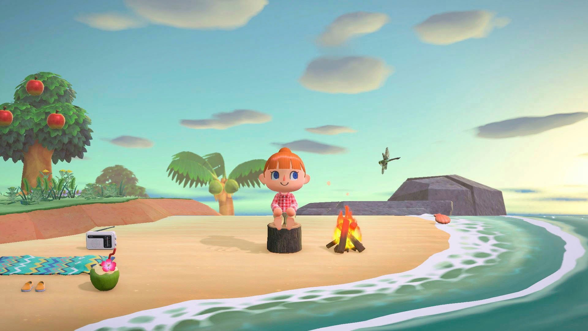 Nintendo Switch Konsolen-Set »Lite Animal Crossing: New Horizons Isabelle Aloha Edition«