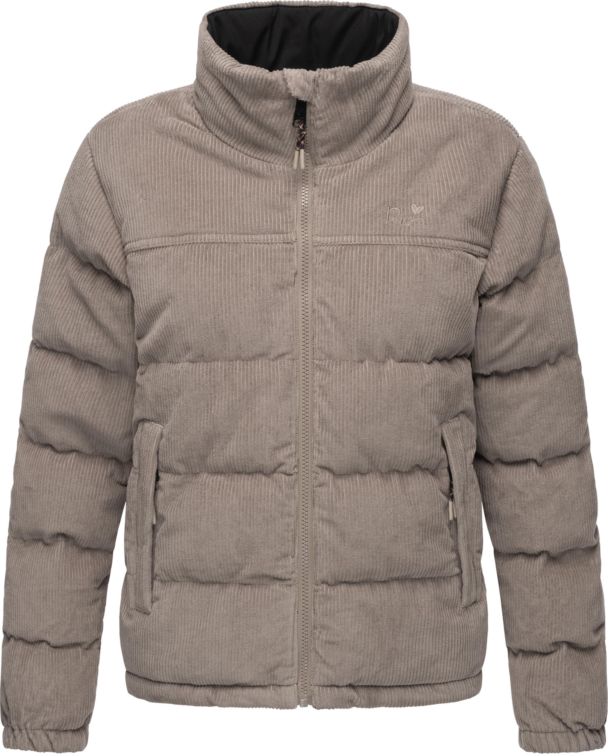 Ragwear Cordjacke »Uxia«, ohne Kapuze, Modische Damen Jacke in Cord mit wärmenden Innenfutter