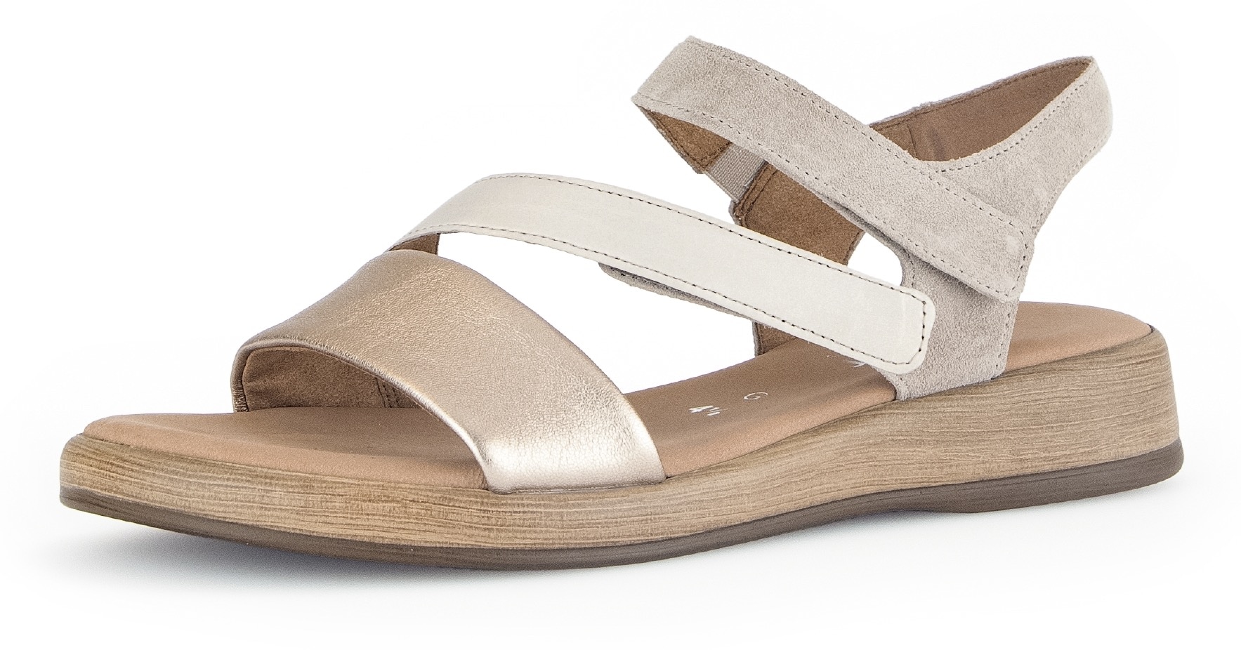 Sandalette »RHODOS«, Sommerschuh, Sandale, Keilabsatz, in Komfort-Schuhweite G (=weit)