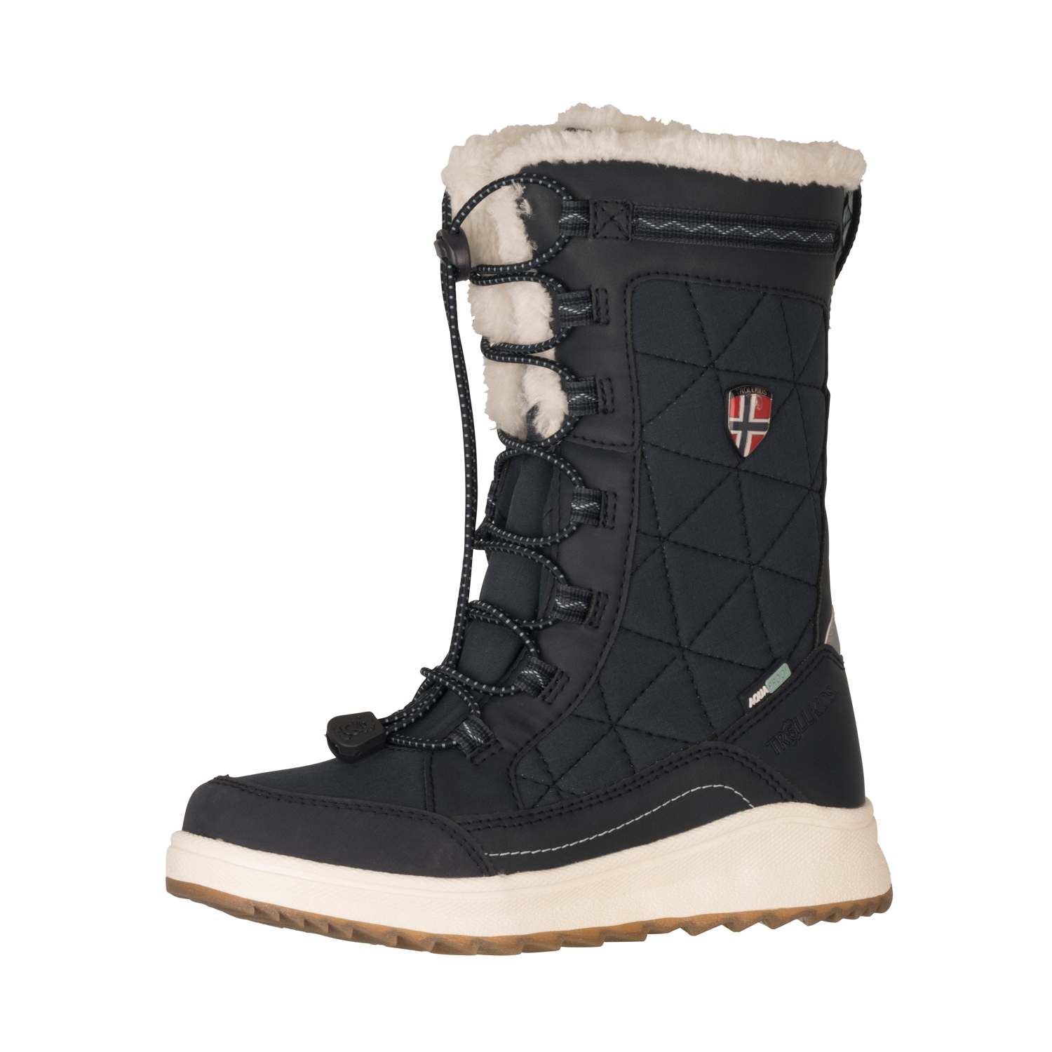 TROLLKIDS Winterstiefel "GIRLS ARENDAL WINTER BOOTS PRO" wasserdicht, mit profiliertem Gummi-Laufsohlenmaterial, für Kinder