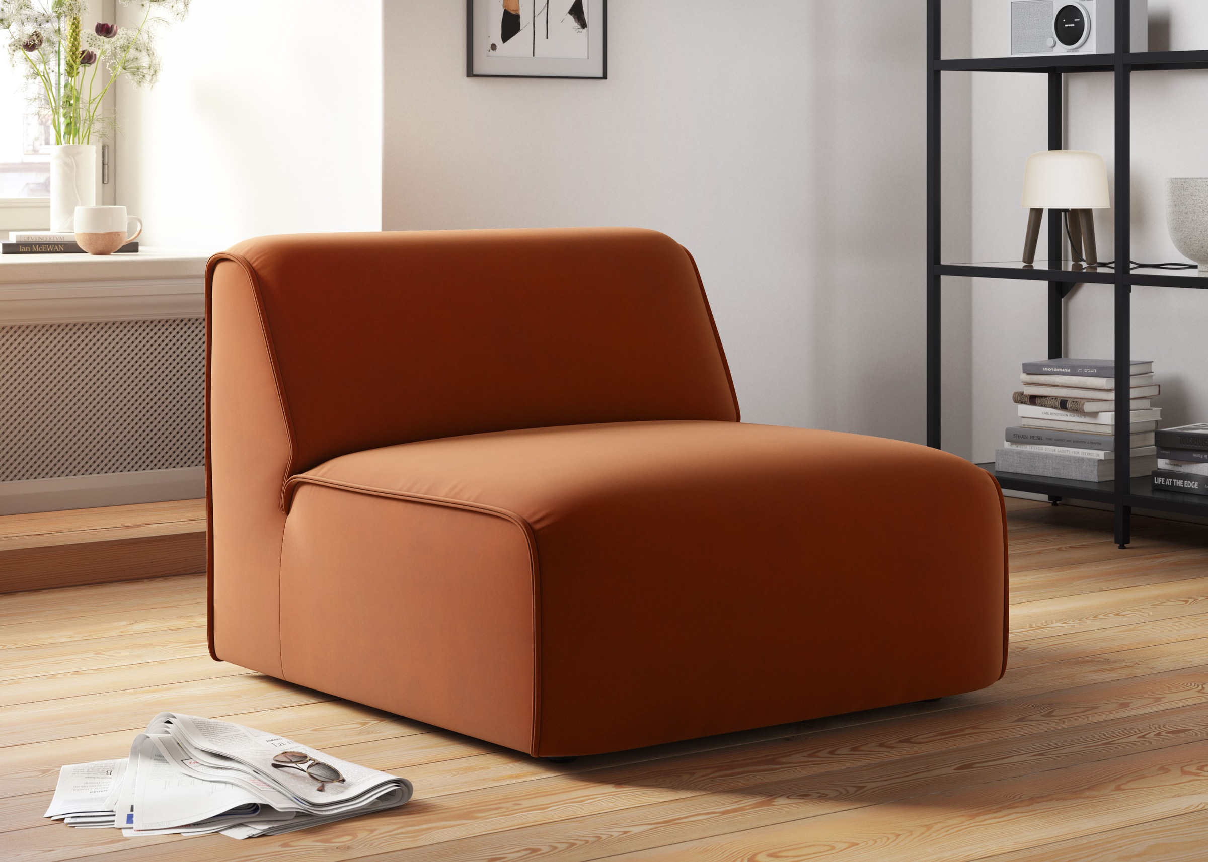 OTTO home Sessel "Merid Sofa-Mittelelement, Maße B/T/H: 84/97/46 cm" als Mo günstig online kaufen