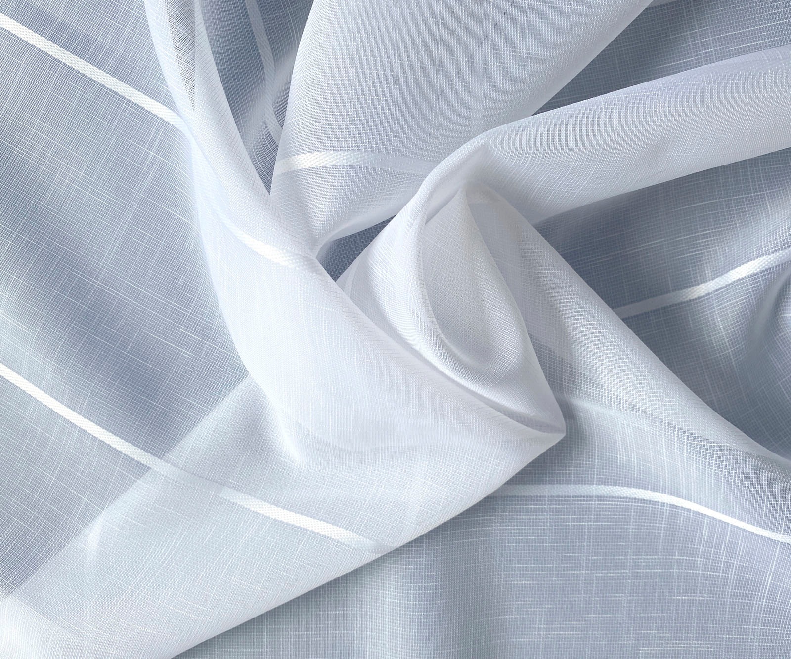 Weckbrodt Gardine "Athen" Smokband 1 Stk. tlg. Webgardine, halbtransparent, günstig online kaufen