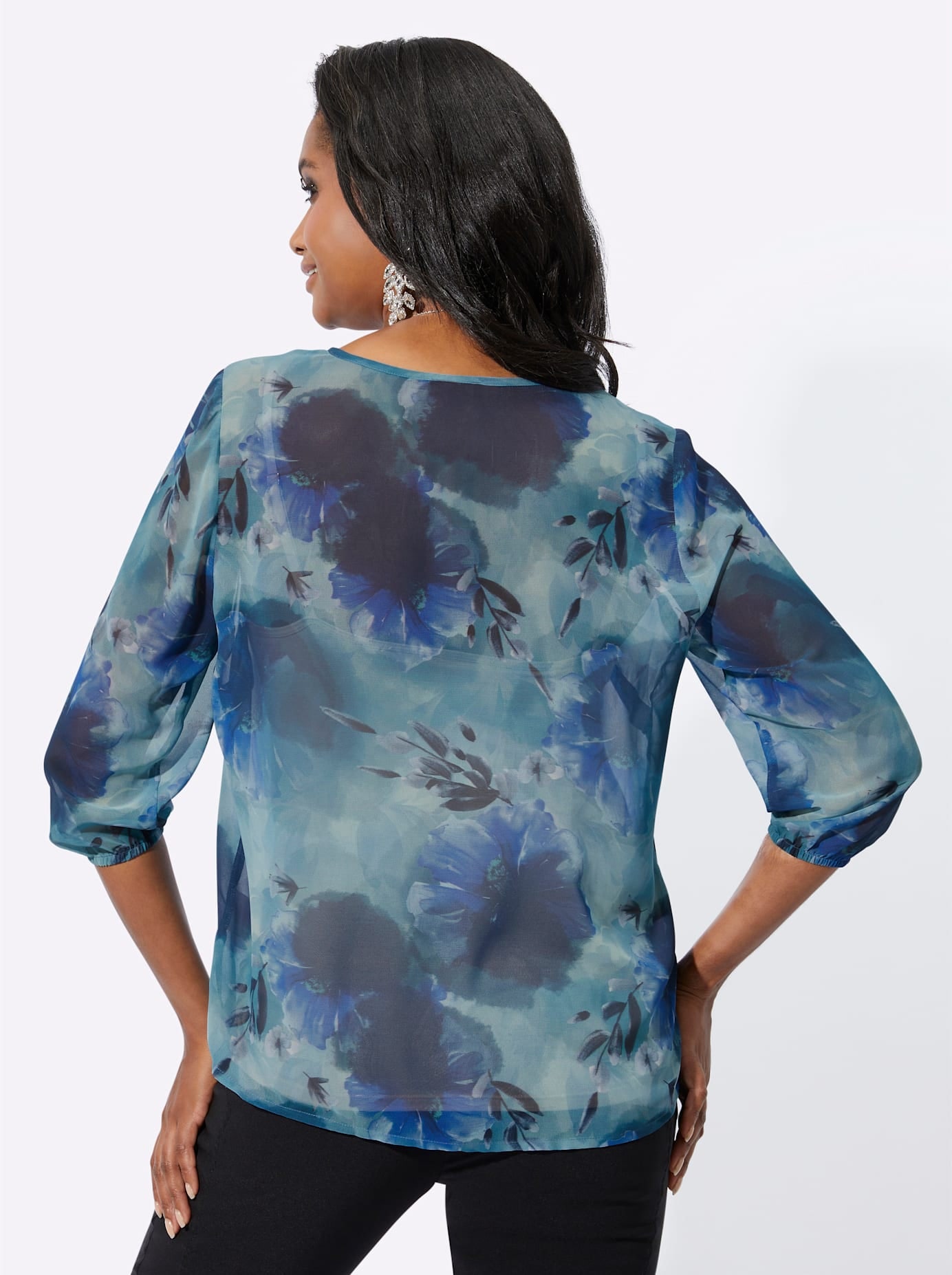 Lady Druckbluse
