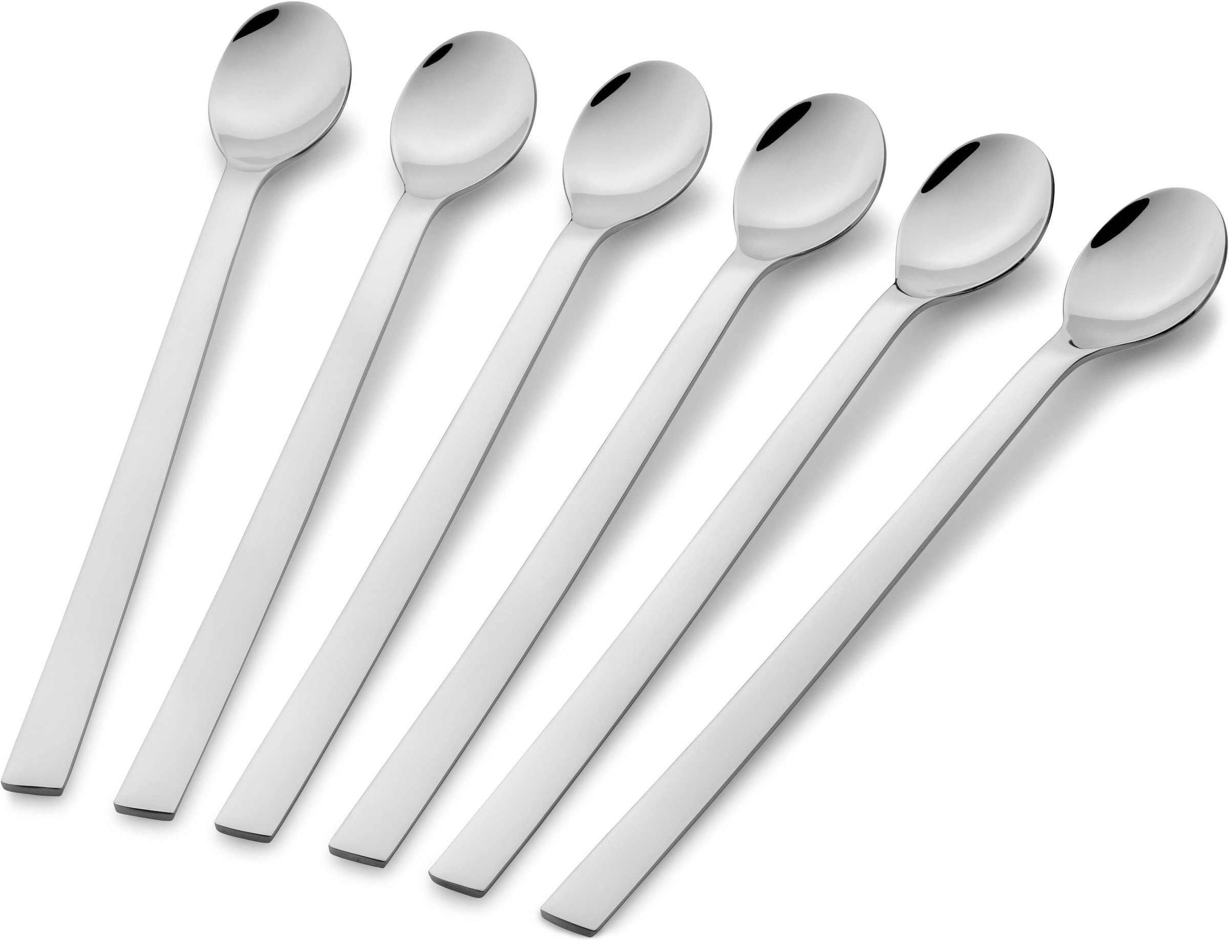 WMF Longdrinklöffel »Nuova« 6-tlg., 22 cm, Cromargan Edelstahl rostfrei 18/10, Geschenkverpackung